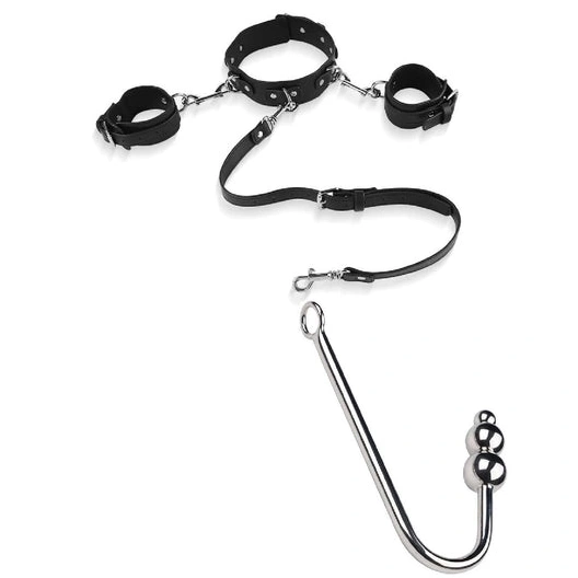 Elegant Beaded and Collar Hook 5334 with Cuffs Anal 0721